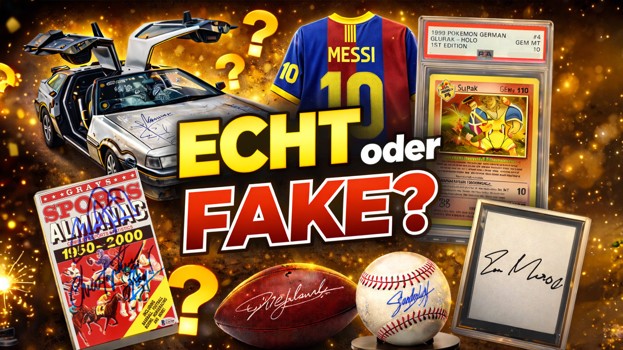 Zertifikate für Memorabilia: Der Guide für Sammler und Investoren