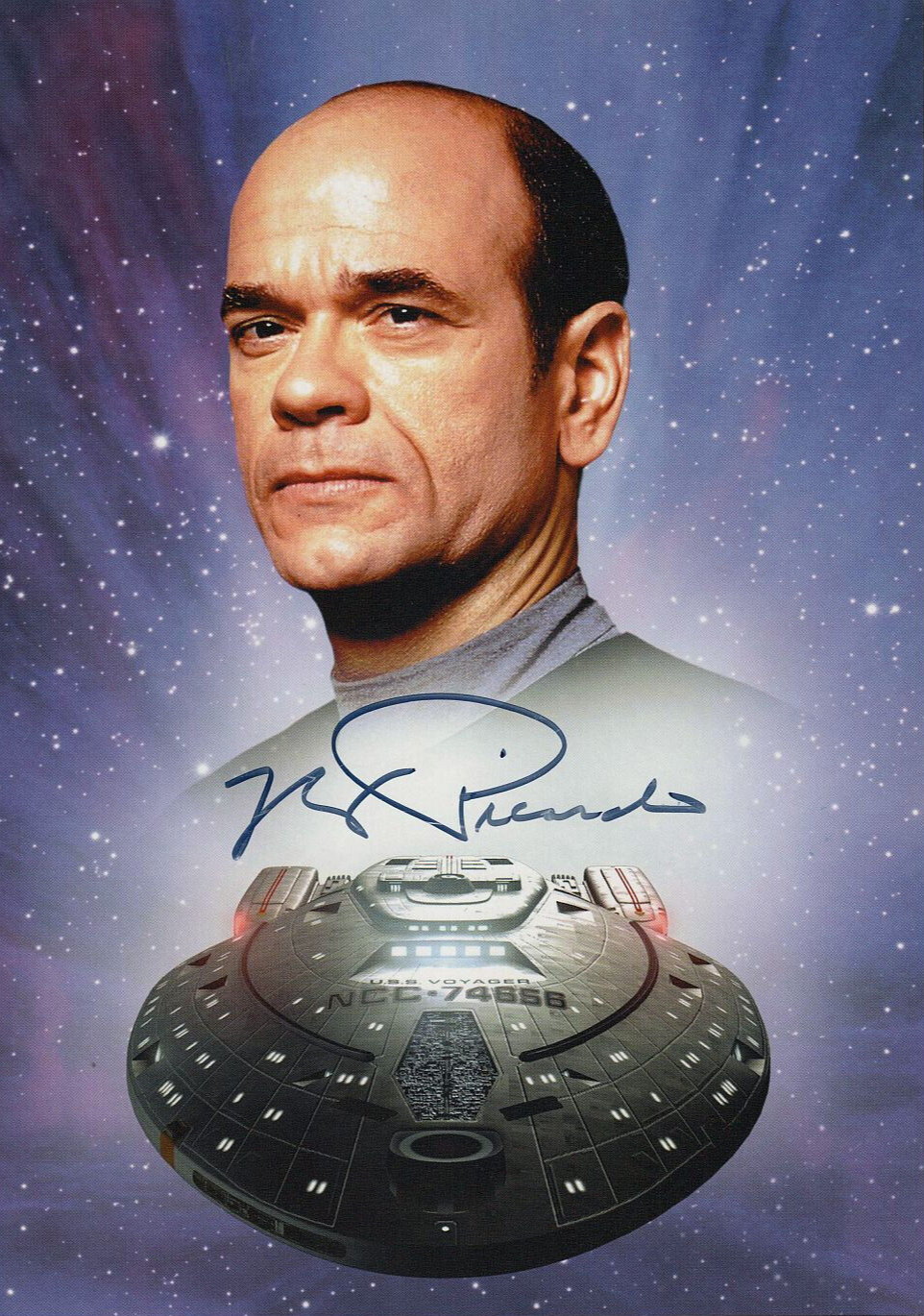 Autogramm Robert Picardo (Star Trek Voyager) 20 x 30 cm
