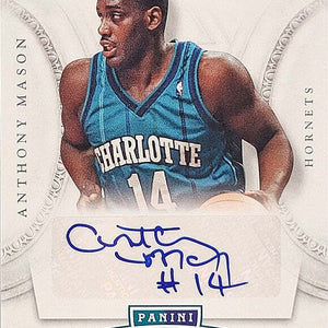 Anthony Mason (+) - 2012/13 Panini Crusade - Auto