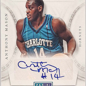Anthony Mason (+) - 2012/13 Panini Crusade - Auto
