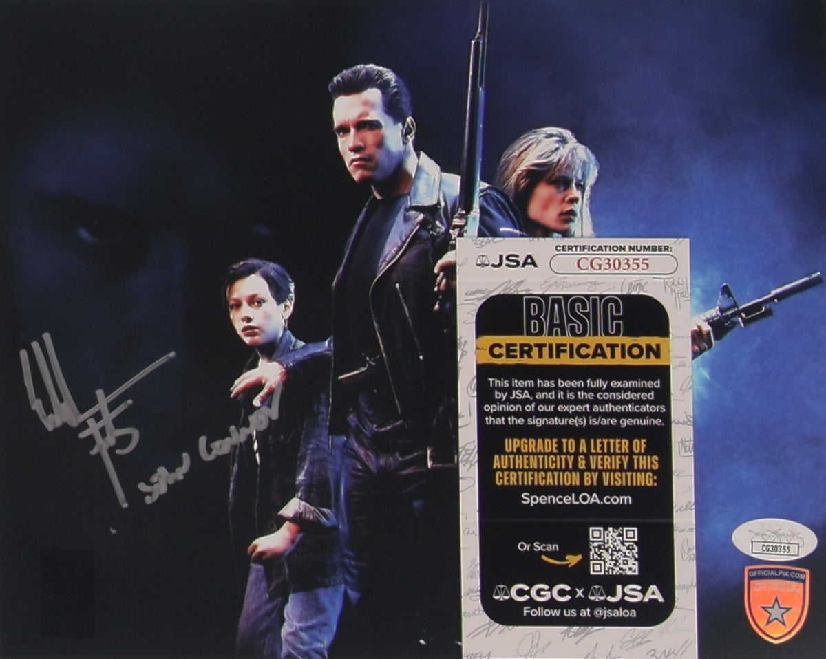 Edward Furlong - Terminator Originalautogramm 20 x 25 cm mit COA (JSA)