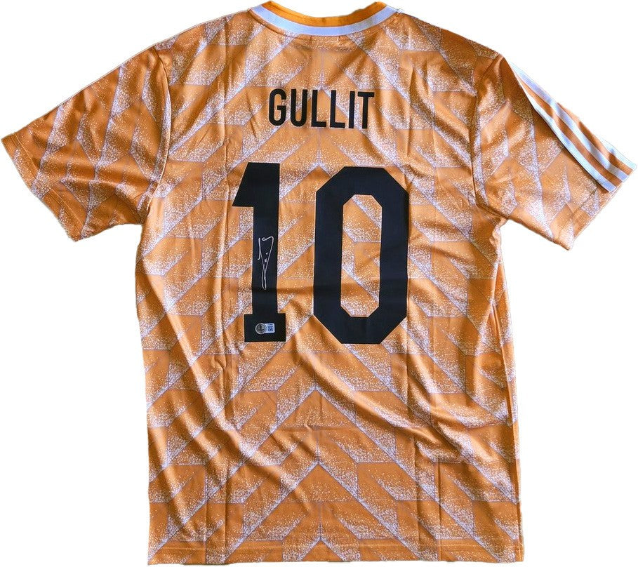 Ruud Gullit Autogramm - Adidas Trikot signiert mit COA (Beckett)