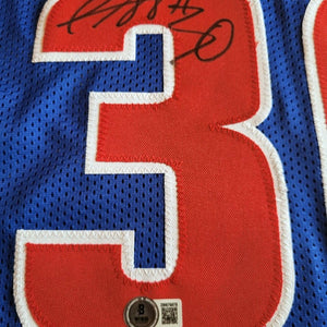 Rasheed Wallace Autogramm - Custom Jersey signiert mit COA (Beckett)