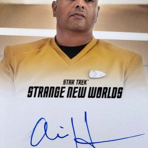 Ali Hassan als "Hansen Al-Salah" - Star Trek Strange New Worlds - 2023 - Auto