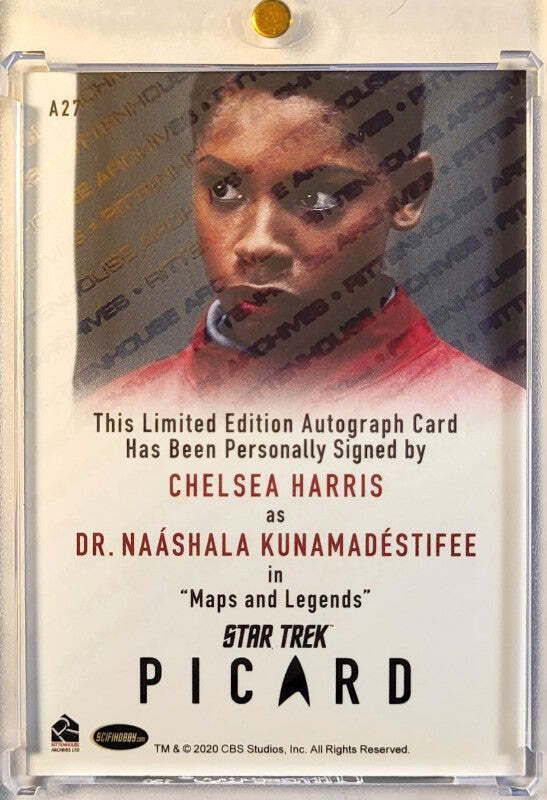 Chelsea Harris als "Dr. N. Kunamadestifee" - Star Trek - 2020 Rittenhouse - Auto