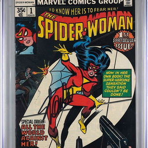 Spider-Woman #1 (1978) CGC SS 8.5 signierter Comic Stan Lee