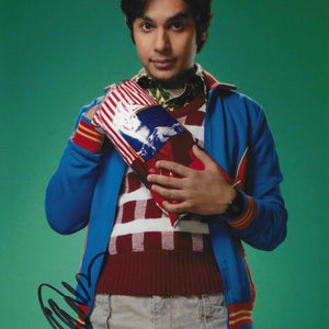 Kunal Nayyar ("Raj" in Big Bang Theory) 20x25 cm Autogramm mit COA (ACA)