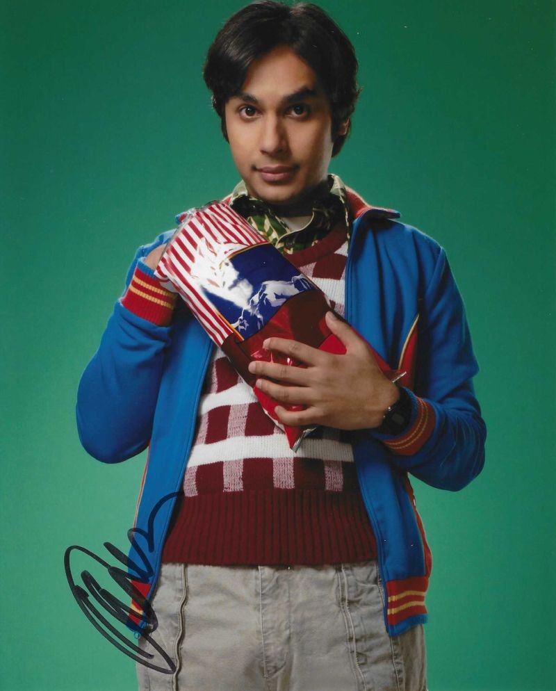 Kunal Nayyar ("Raj" in Big Bang Theory) 20x25 cm Autogramm mit COA (ACA)