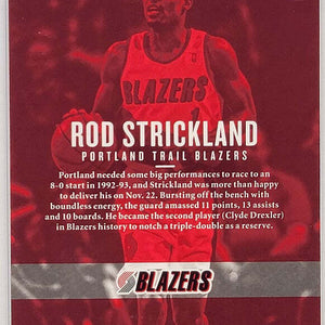 Rod Strickland - 2016/17 Panini Preferred - Auto /99