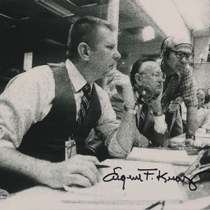 Eugene Kranz (NASA Flight Director) 20 x 25 cm Autogramm mit COA (Beckett)