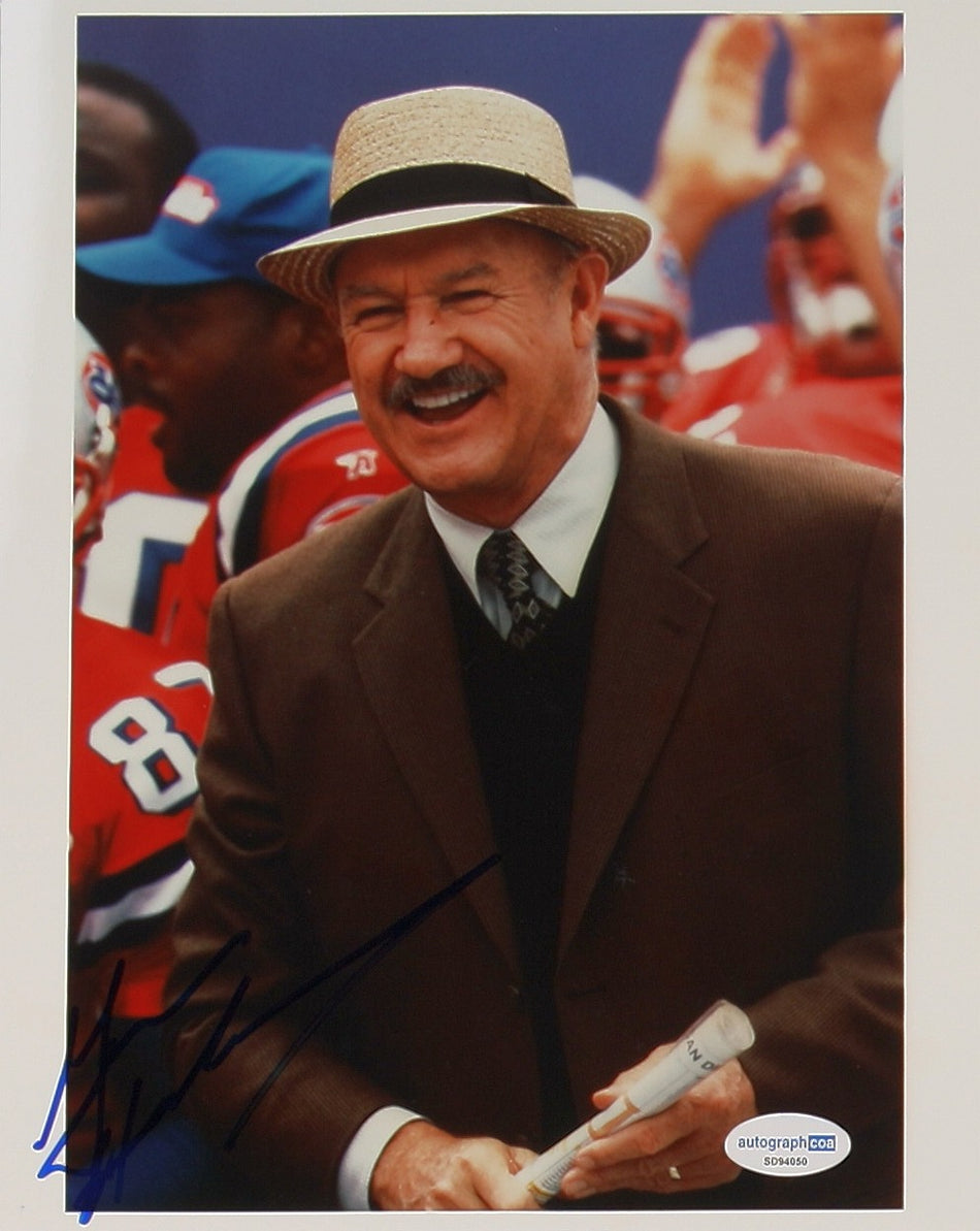 Gene Hackman (+2025) Originalautogramm 20 x 25 mit COA (ACOA)