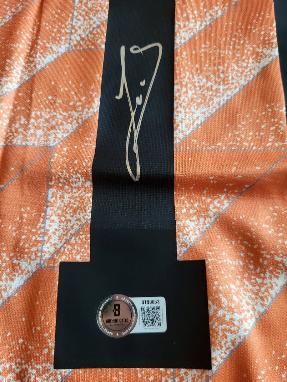 Ruud Gullit Autogramm - Adidas Trikot signiert mit COA (Beckett)