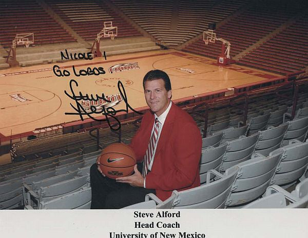 Autogramm Steve Alford 20 x 25 cm