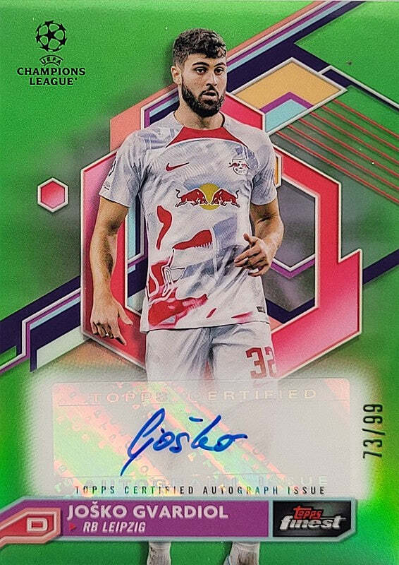 Josko Gvardiol - 2022/23 - Topps Champions League - Auto /99