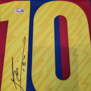 Lionel Messi - signiertes Barcelona Trikot mit COA & LOA (Beckett)