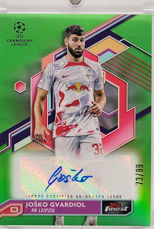 Josko Gvardiol - 2022/23 - Topps Champions League - Auto /99