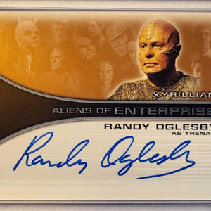 Randy Oglesby als "Trena'l" - Aliens of Enterprise - 2002 Rittenhouse - Auto