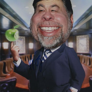 Steve Wozniak (Apple Mitgründer) 20 x 25 cm Autogramm mit COA (JSA)