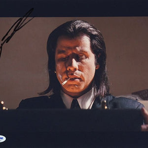 John Travolta (Pulp Fiction) 28x36 cm Autogramm COA (PSA/DNA)