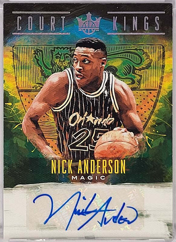 Nick Anderson - 2018/19 Panini Court Kings - Auto 1/1