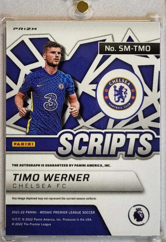 Timo Werner - 2021/22 - Panini Prizm Mosaic - Auto