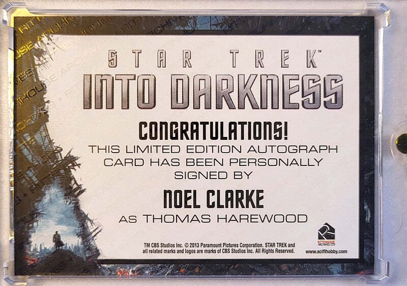 Noel Clarke als "Thomas Harewood" - Star Trek Into Darkness - 2013 - Auto