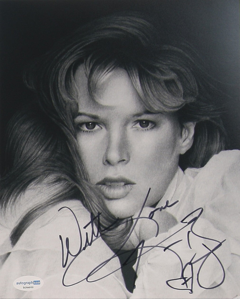 Kim Basinger Originalautogramm 20 x 25 cm mit COA (ACOA)