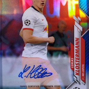 Lukas Klostermann - 2019/20 - Topps Champions League - Auto /150