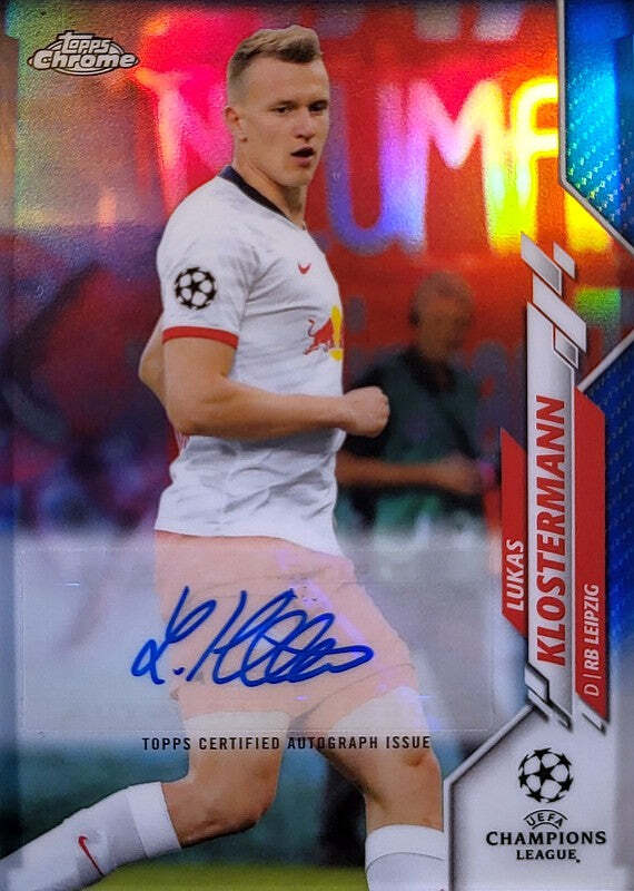 Lukas Klostermann - 2019/20 - Topps Champions League - Auto /150