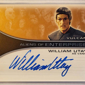 William Utay als "Vanik" - Aliens of Enterprise - 2002 Rittenhouse - Auto