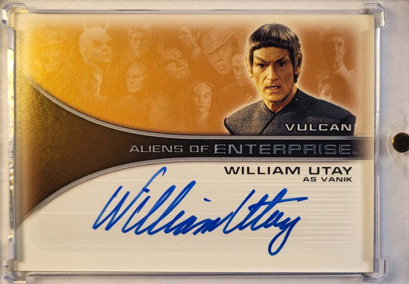 William Utay als "Vanik" - Aliens of Enterprise - 2002 Rittenhouse - Auto
