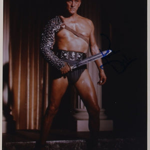 Kirk Douglas (Spartacus) 20 x 25 cm Autogramm mit COA (ACOA)