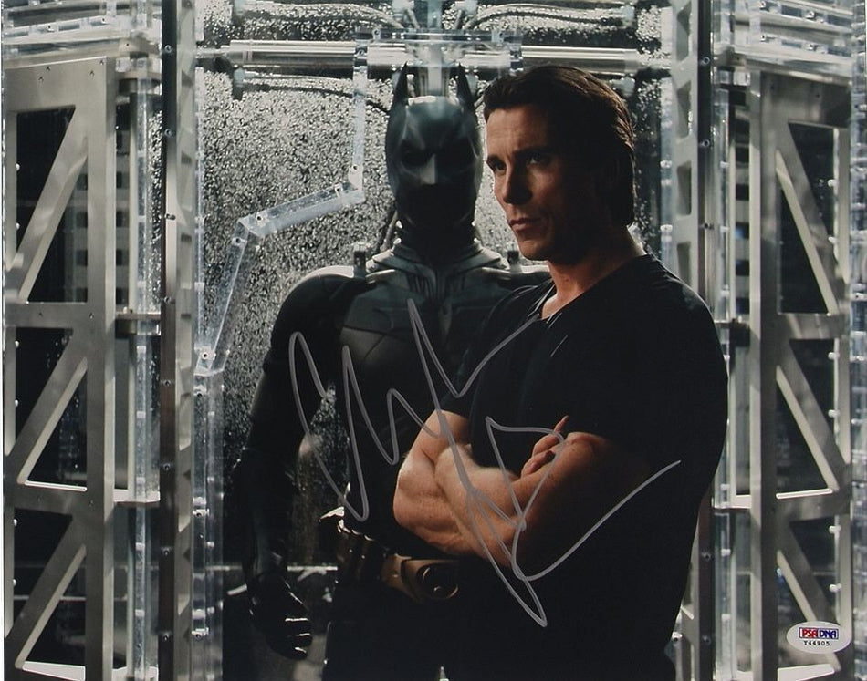 Christian Bale (Dark Knight) 28x36 cm Autogramm COA (PSA/DNA)