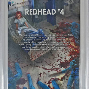 Redhead #4 (2020) CBCS 9.6 signierter Comic Carpenter / King