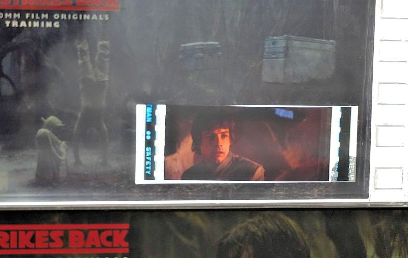 Star Wars Original 70mm Film Cel „Jedi Training“ (1996)