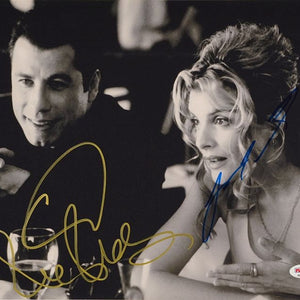 John Travolta & Rene Russo (Get Shorty) 28x36 cm Autogramm mit COA (PSA/DNA)