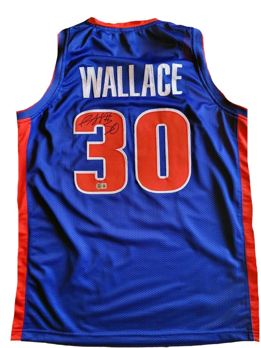 Rasheed Wallace Autogramm - Custom Jersey signiert mit COA (Beckett)
