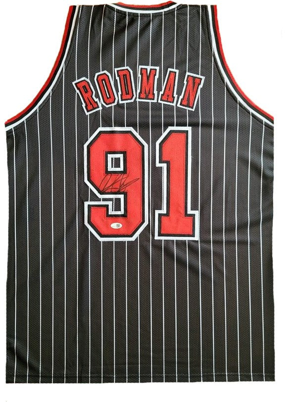 Dennis Rodman Autogramm - Custom Jersey signiert mit COA (JSA)