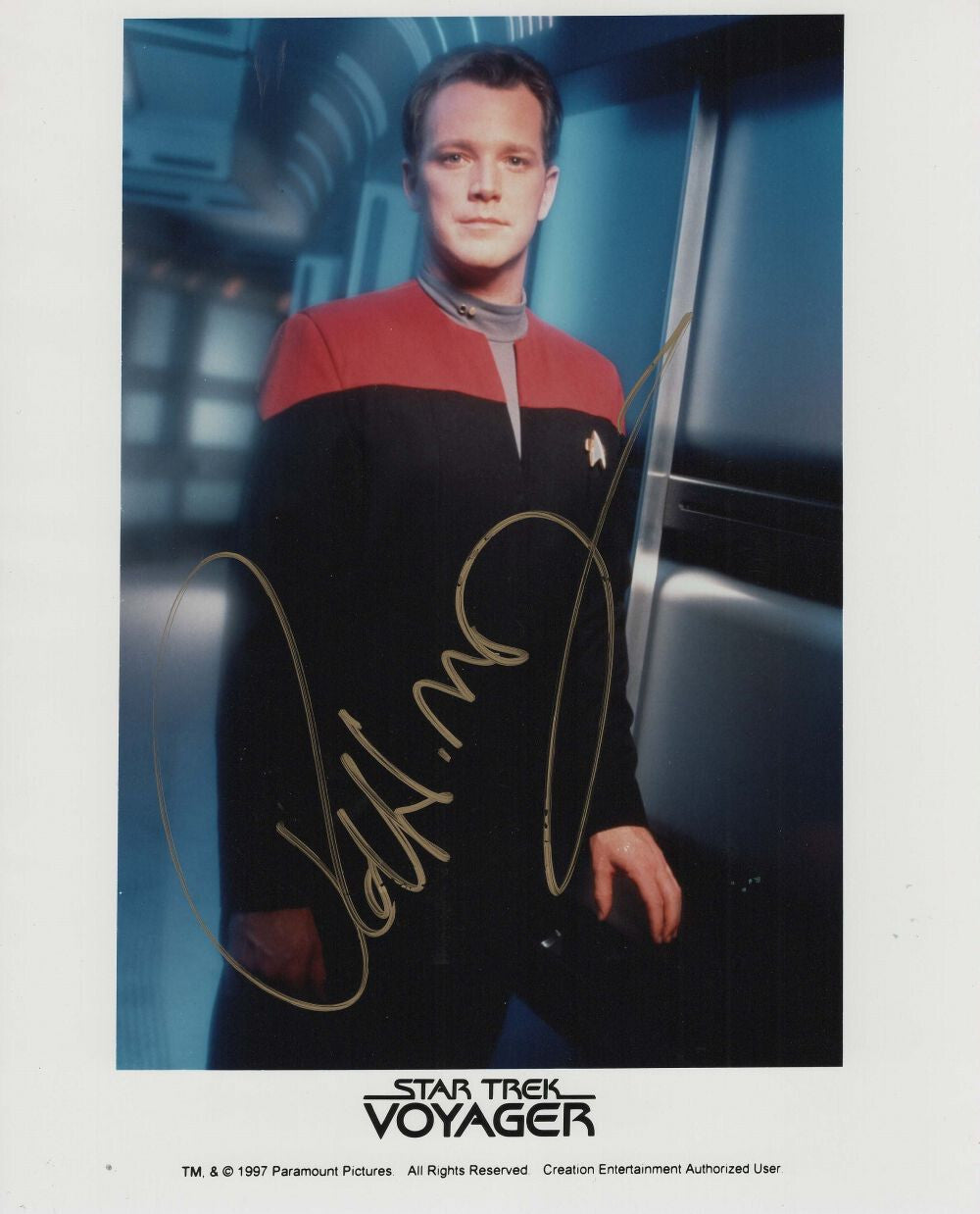 Autogramm Robert Duncan McNeill (Star Trek) 20 x 25 cm