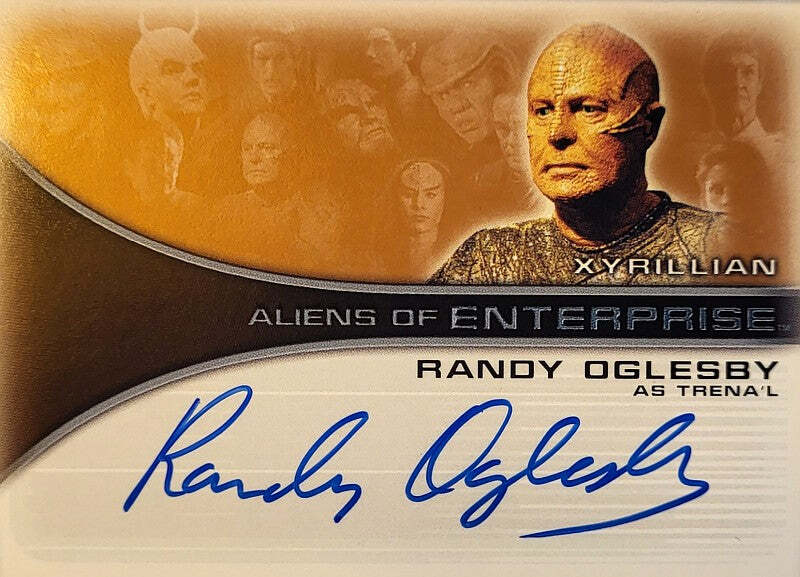 Randy Oglesby als "Trena'l" - Aliens of Enterprise - 2002 Rittenhouse - Auto