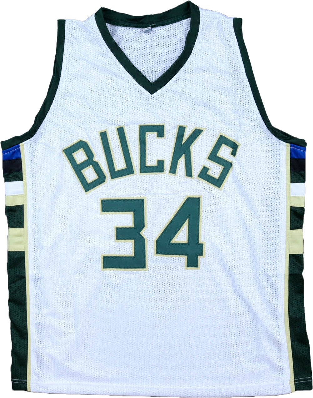Giannis Antetokounmpo Autogramm - Custom Jersey signiert mit COA (JSA)