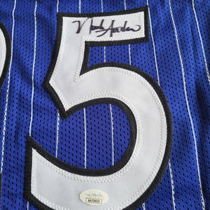 Nick Anderson - Custom Jersey signiert mit COA (JSA)