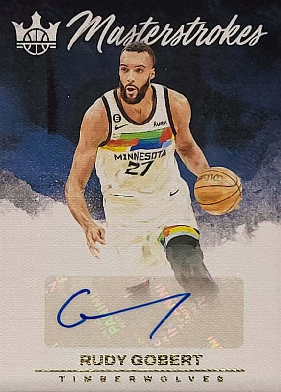 Rudy Gobert - 2023/24 Panini Court Kings - Auto /99