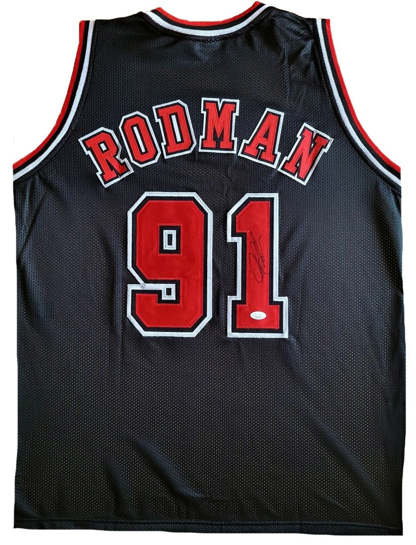Dennis Rodman Autogramm - Custom Jersey signiert mit COA (JSA)