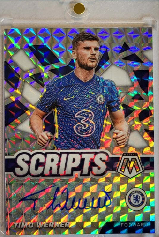 Timo Werner - 2021/22 - Panini Prizm Mosaic - Auto