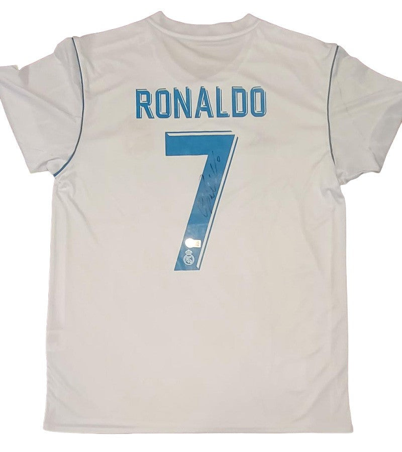 Cristiano Ronaldo - signiertes Real Madrid Trikot mit COA & LOA (Beckett)
