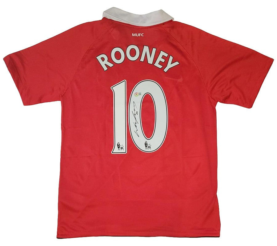 Wayne Rooney - signiertes Manchester United Trikot mit COA (Beckett)