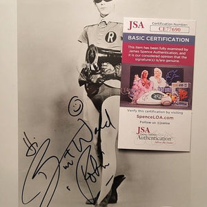 Burt Ward Autogramm – Robin / Batman – 20x25 cm Foto mit COA (JSA)