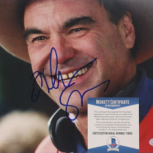 Oliver Stone (Regisseur) 20x25 cm Autogramm COA (Beckett)
