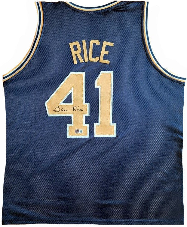 Glen Rice Autogramm - Custom Jersey signiert mit COA (Beckett)